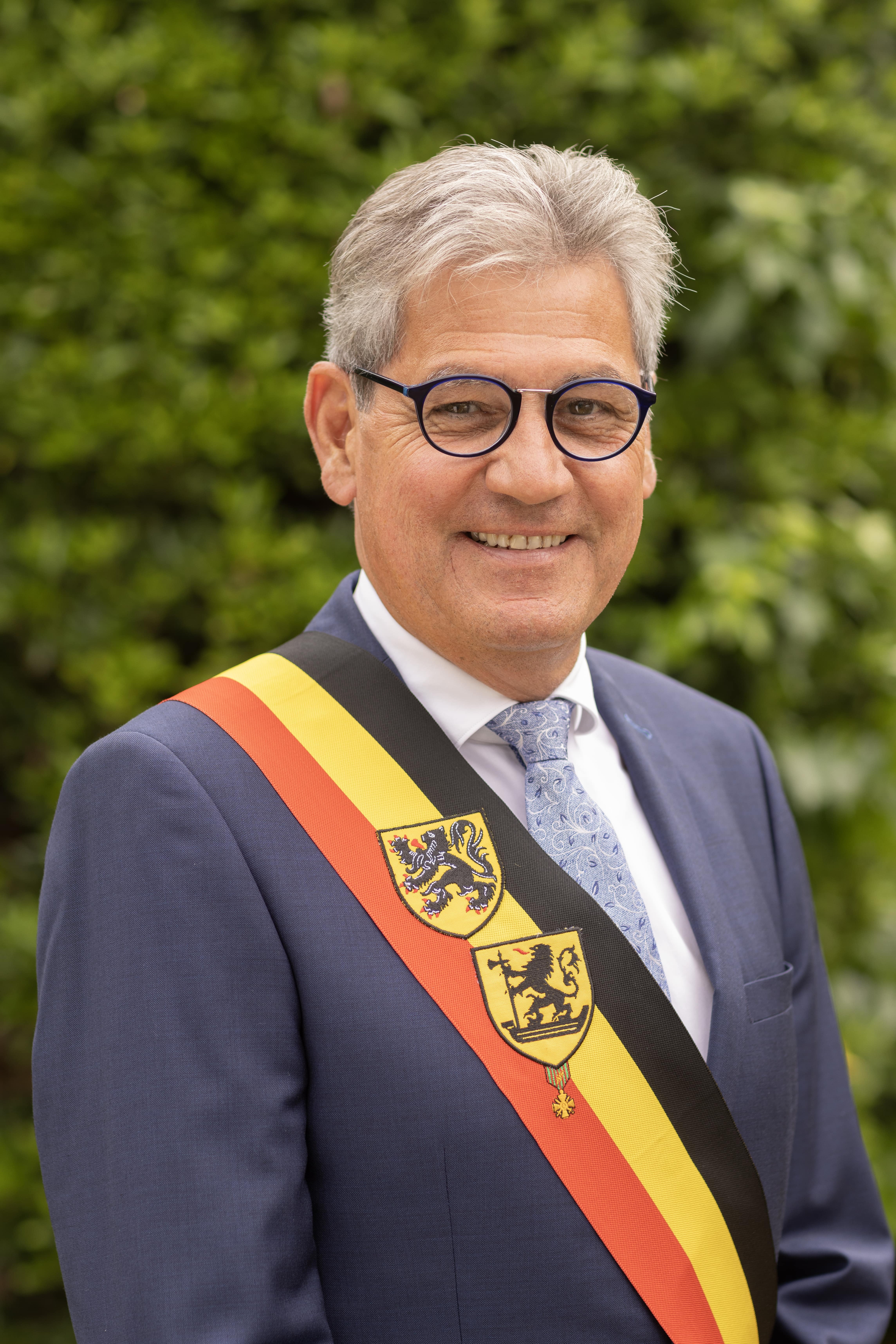Burgermeester Geert Vanden Broucke