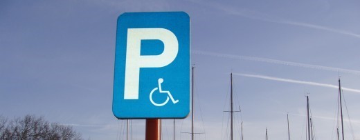 Bord voorbehouden parkeerplaatsen