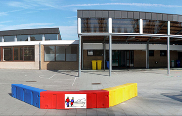   Polyvalente zaal van de gemeenteschool van Sint-Joris