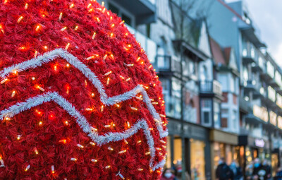 Wegnemen kerstdecoratie Marktstraat, Oostendestraat en Franslaan