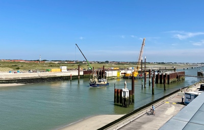 Start fase 2 van werken aan houten wandelpromenade 
