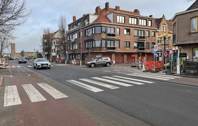 Volgende fase wegenwerken Langestraat: kruispunt Astridlaan