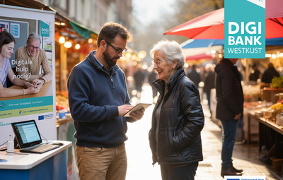 De Digitale Week strijkt neer op de markt in Nieuwpoort